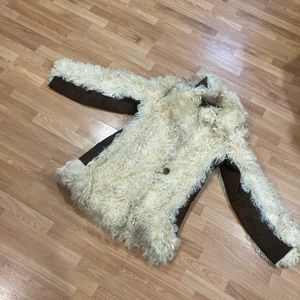 Sheepskin coat
